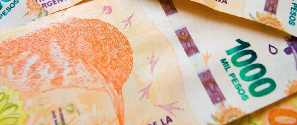 billete de 1000 pesos